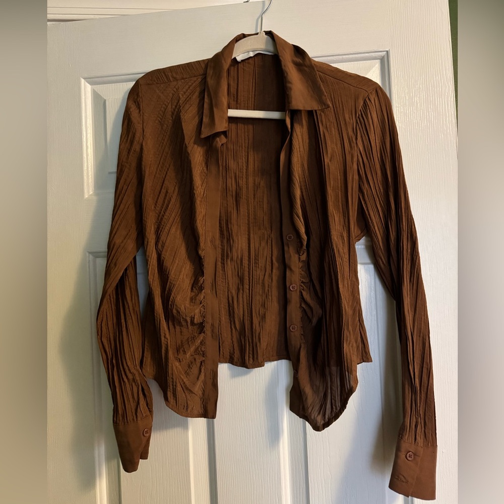 Brown Astr the label Top